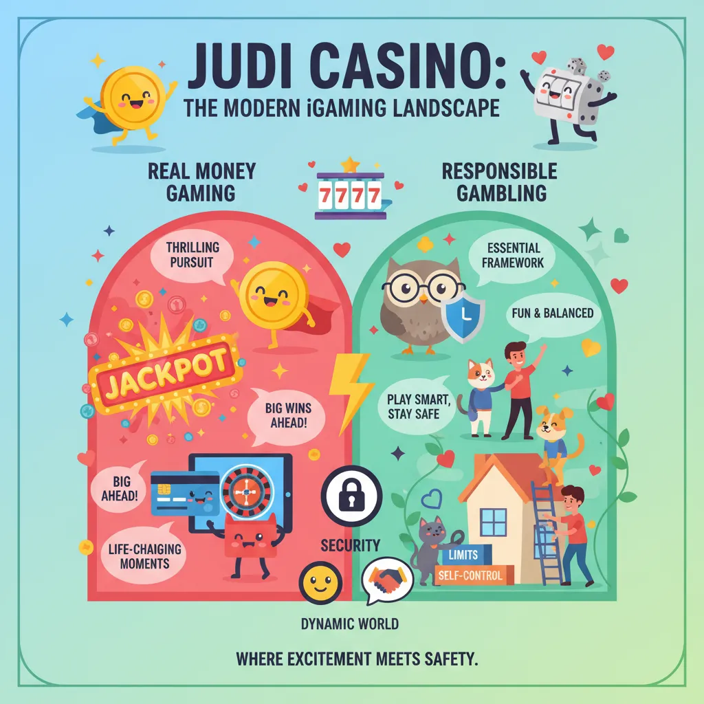 Judi Casino: Real Money Gaming & Responsible Gambling